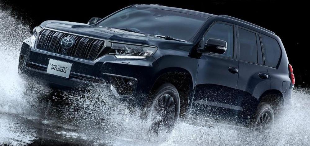 New Toyota Land Cruiser Prado BLACK EDITION Front picture, front view ...